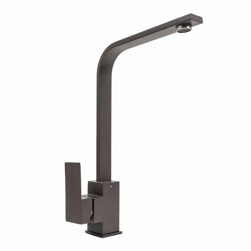 Смеситель для кухни Platinum 179 NES (3007) Гренадин Черный - фото 1