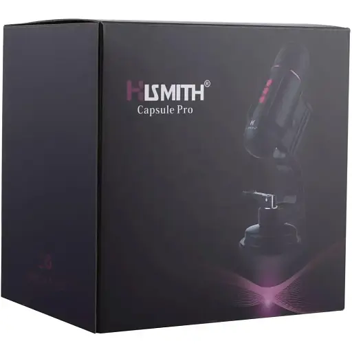 Міні секс-машина Hismith Mini Capsule Sex-Machine with Strong Suction Cup перезаряджається - фото 8