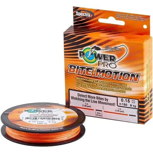 Шнур Power Pro Bite Motion Orange Black 150 m 0.06 mm 6.5lb/3.0 kg (1013-2266.78.66)