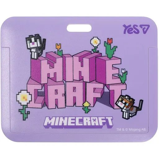 Бейдж без ленты горизонтальный Yes Minecraft.Spring слайдер (940398) - фото 2