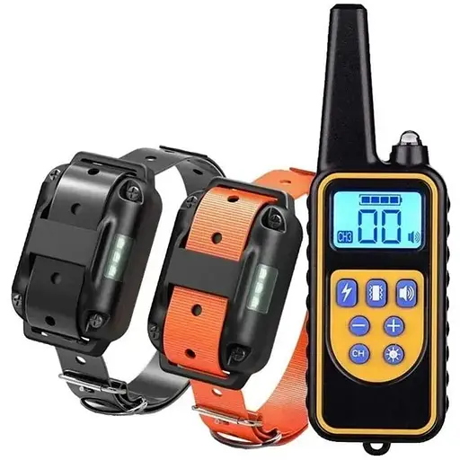 Електронний нашийник Pet DTC-800 з 2-ма нашийниками для 2-х собак