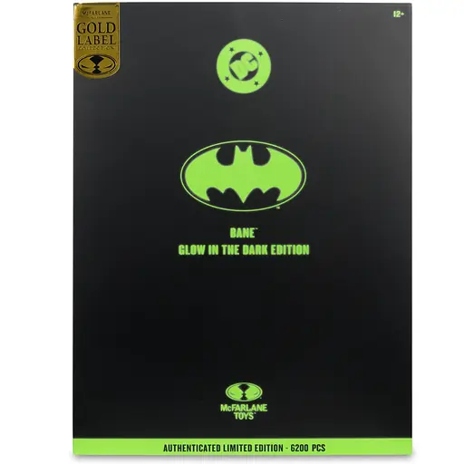 Фігурка DC Comics Bane - Gold Label (Світиться в темряві) 17.78 см - фото 9