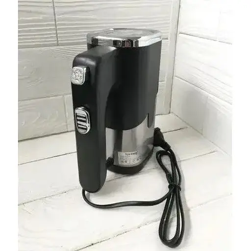 Міксер кухонний ручний Rainberg RB-2215 5 режимів 600 Вт з насадками для замішування крутого тіста Чорний - фото 6