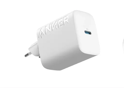 Зарядное устройство адаптер питания Anker PowerPort 312 PowerIQ USB-C (A2347G21) белое - фото 1