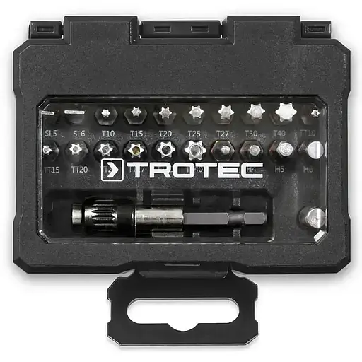 Набор бит Trotec PSCS Screwdriver 32 pieces Bit Set (DAS302814) - фото 4