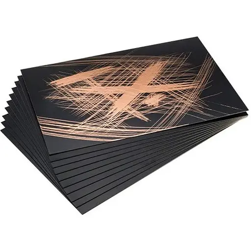 Фольга для гравюры Essdee Медь А4 305х229 мм CFB3A 10 шт.    - фото 2