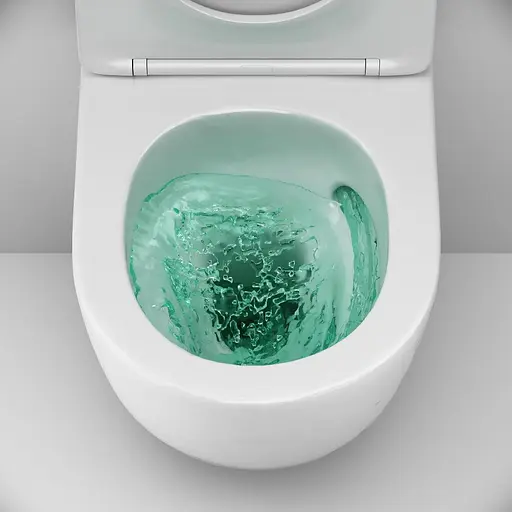 Унитаз подвесной AquaSpin Am.Pm Like с сиденьем микролифт белый CLA1900SC, Белый - фото 2