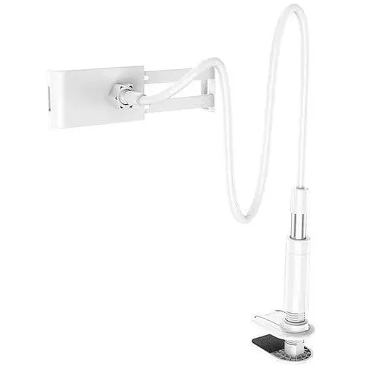 Крепление для телефона Hoco HD10 Bamboo lazy stand белый - фото 1