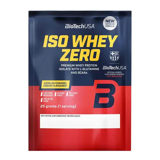 Протеїн BiotechUSA IsoWhey Zero Lactose Free Сatalan caramel cream 25 г