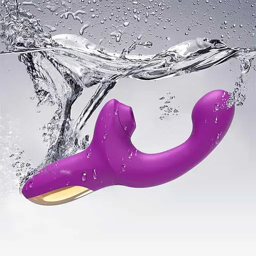 Многофункциональный вибратор LIVMAN 2 в 1 для стимуляции клитора и точки G 21,3 см. Розовый K0851-1 - фото 7