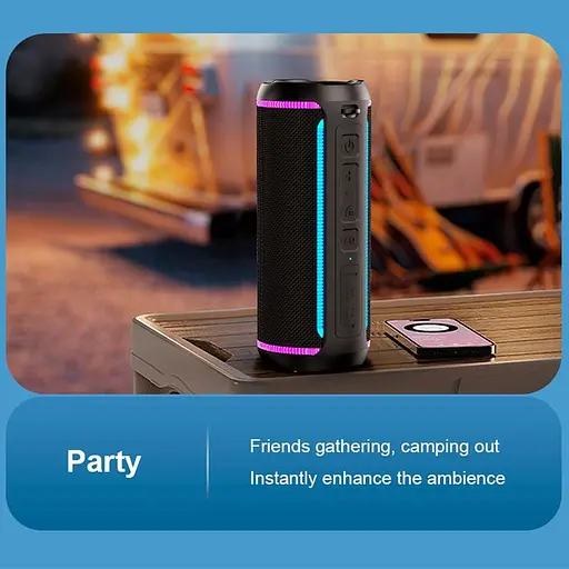 Акустика Xdobo Dignity 2024 IPX6  BT5.3, TWS, TF/AUX/USB, 50W, 12h - фото 2