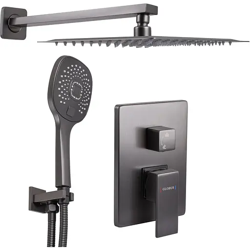 Душова система Globus Lux Smart GLM-205-GP, Графіт - фото 1