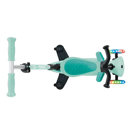 Самокат Globber Go Up Active Lights 360 колеса светятся до 20/50кг от 1 года мятный (749-206) - фото 7