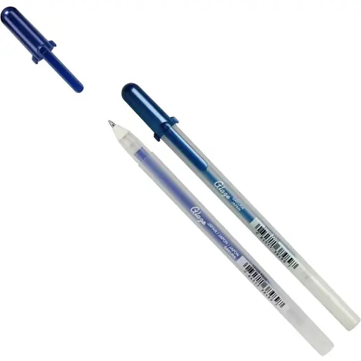 Ручка гелева Sakura Glaze 3D-Roller Королівський синій - фото 1