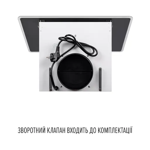 Вытяжка декоративная наклонная PERFELLI VIO 5HW BIANCO - фото 9