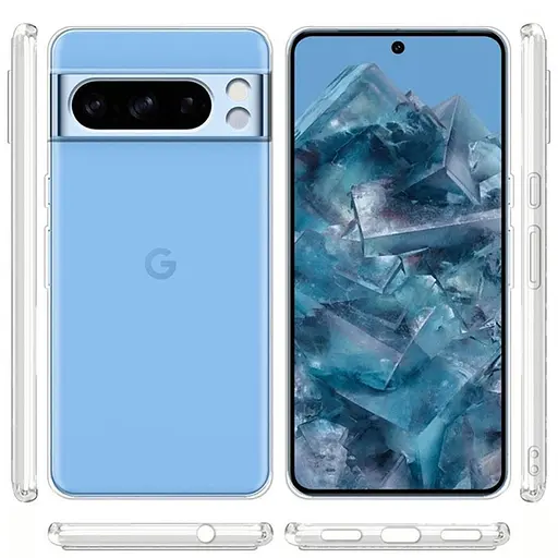 TPU чохол Epic Transparent 1,5mm Full Camera для Google Pixel 8 Pro Безбарвний (прозорий) - фото 2
