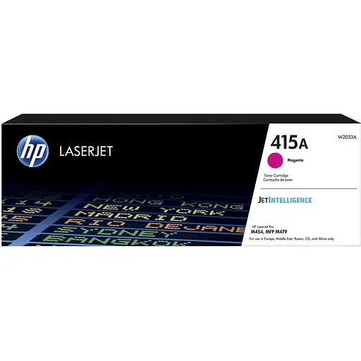 Картридж HP 415A CLJ Pro M414/454/479 Enterprise M455/M480 Magenta 2100стр teh0015624 - фото 1