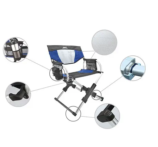 Складаний туристичний стілець BRS-D3A - фото 2