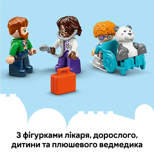Конструктор LEGO DUPLO Disney Уперше: візит до лікаря 65 деталей (10449) - фото 14
