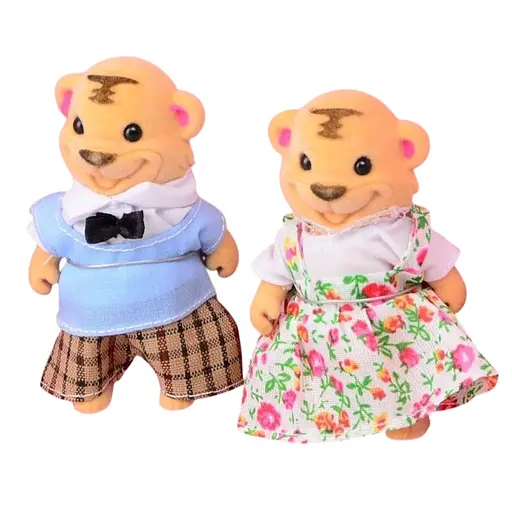 Фигурки Лесные зверьки. Тигры IF252