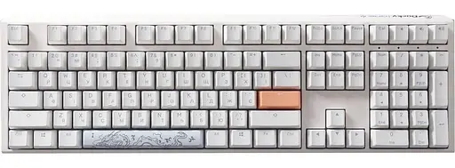 Клавиатура Ducky One 3 Cherry MX Blue RGB White UA (DKON2108ST-CUAPXPWWWSC1) - фото 2