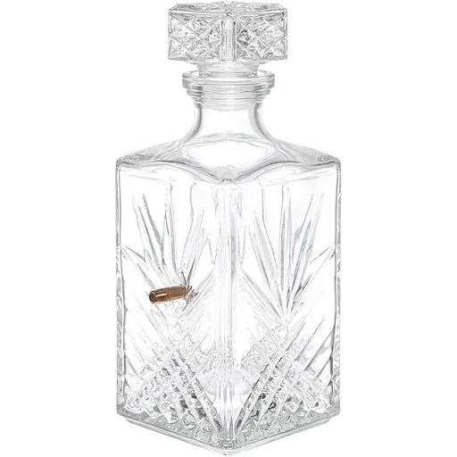 Набор посуды Gun&Fun 3 стакана и графин Хрусталь с пулей - фото 3