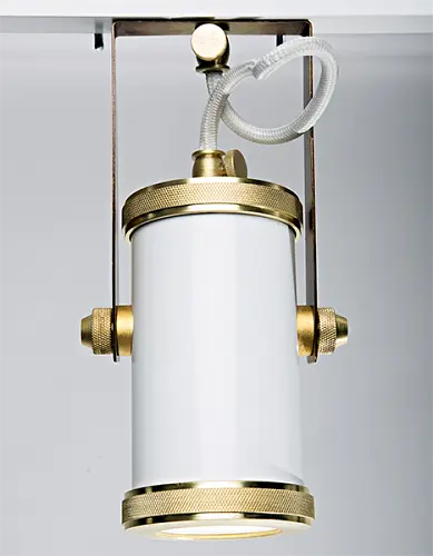 Люстра стельова 3Spots, PikArt арт. 3255 Золотий/білий - фото 3