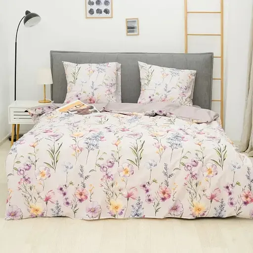 Комплект постільної білизни Viluta євро ранфорс 25353 100% бавовна - фото 1