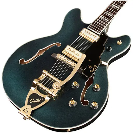Електрогітара Guild Starfire VI Kingswood Green [131466] - фото 5
