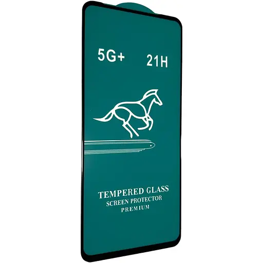Захисне скло DK Full Glue 5G+ Horse для Motorola Moto G9 Plus black