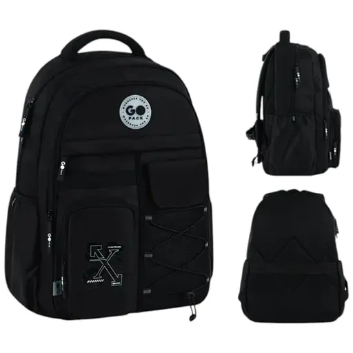 Рюкзак GoPack Education Teens 184 черный Черный (GO26-184L-3) - фото 1