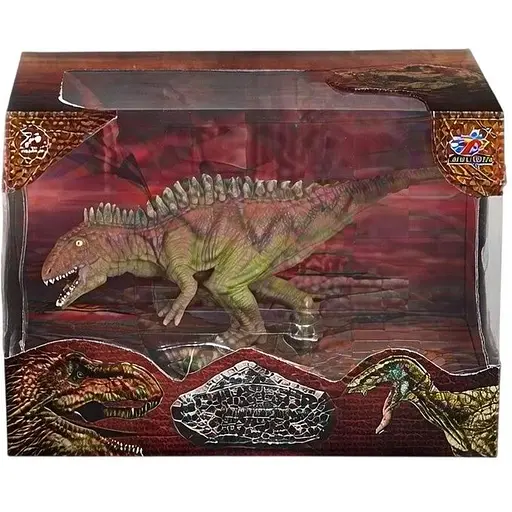 Фигурка Dino Toys Динозавр 269 желто-зеленая (Q9899-269) - фото 1