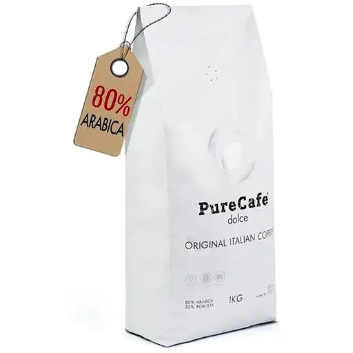 Кофе в зернах PureCafe Dolce 1 кг - фото 1