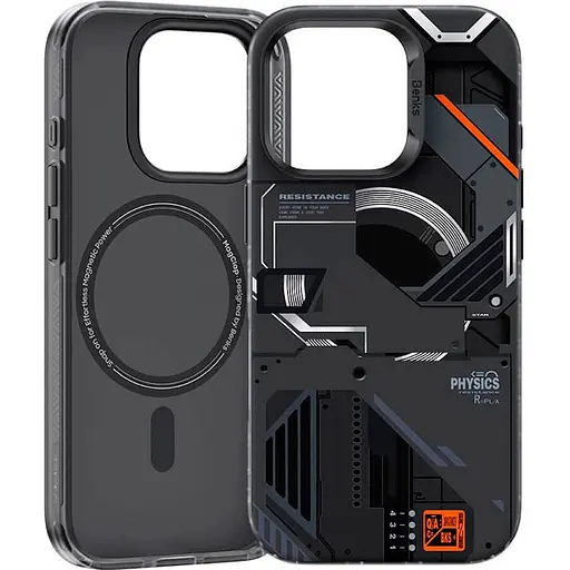 Чохол Benks Mecha Case with MagSafe для Apple iPhone 16 Pro Max Black [132543] - фото 2