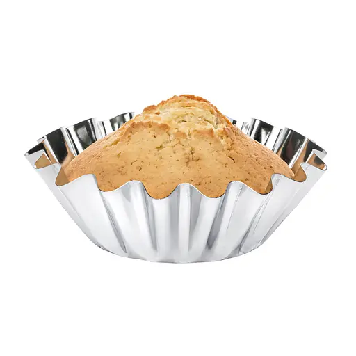 Формочки для выпечки корзинок кексов и тарталеток Ø верх 11.5, низ 6, высота 4 см (набор из 10 штук), Master Class 84024 - фото 5