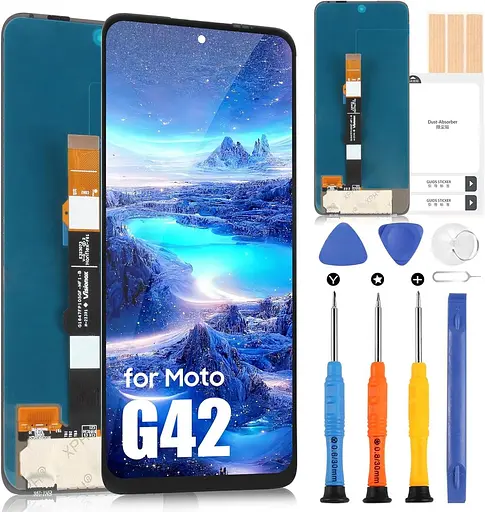 РК-дисплей ARSSLY для Motorola Moto G42 Екран для Moto G42 XT2233 Сенсорний екран Дігітайзер Повне збирання з ремонтним комплектом