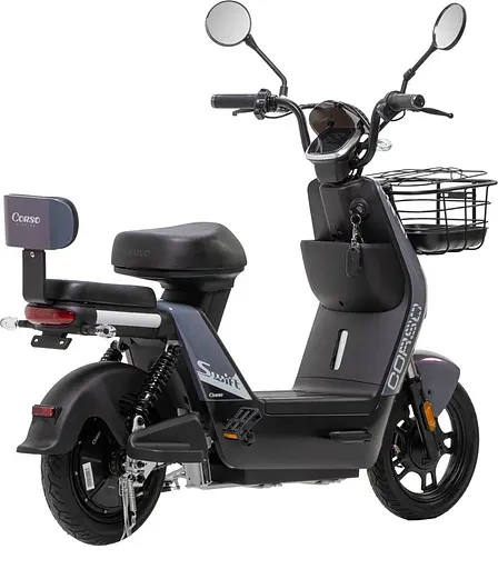 Електроскутер Двомісний Corso Swift SW (500W/60V/20Ah) Фіолетовий - фото 14