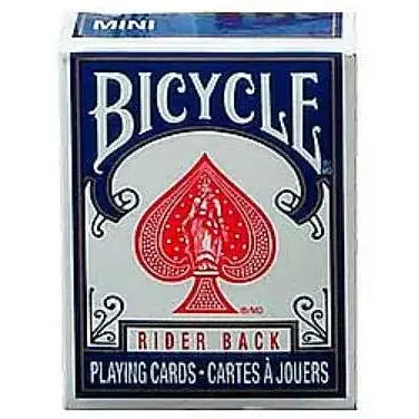 Карти гральні United States Playing Card Company Bicycle Rider Back Mini (blue) (L1720-7470A)