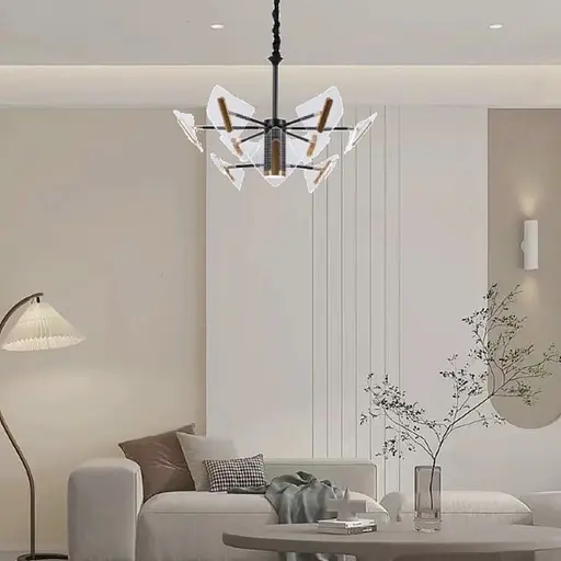 Люстра светодиодная акриловая Sirius N 3718-6+3 (80W) - фото 2