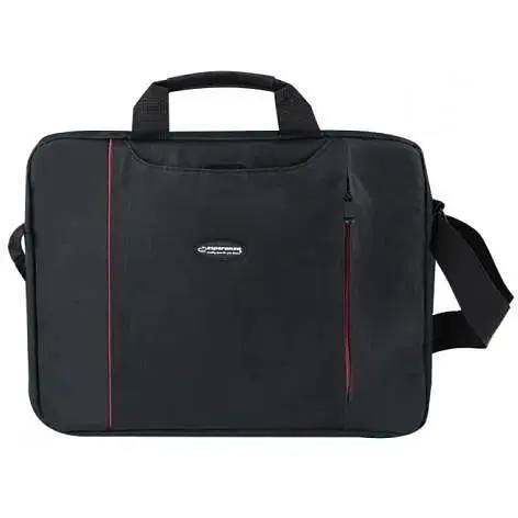 Сумка для ноутбука 15.6" Esperanza "Salerno" черный нейлон 320x290x46 мм (ET192) - фото 1