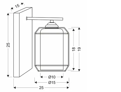 Бра Candellux 21-08411 Jonera - фото 4