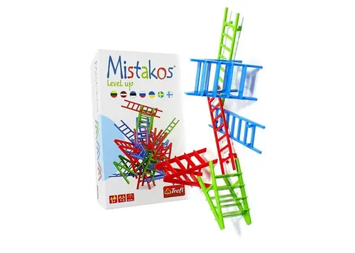 Настільна гра Trefl Стільчики. Вищий Рівень: Драбини (Mistakos Level Up) (укр.) (01845) - фото 4