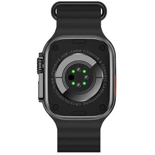 Смарт-часы W&O X10 Ultra 3 IP67 Black - фото 4