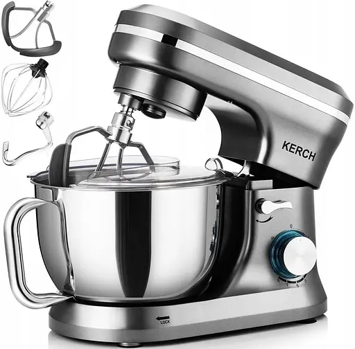 Тістоміс міксер планетарний KERCH FERRO Grey 1700 Вт - фото 1