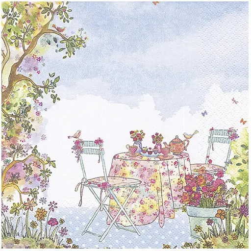 Декуражные салфетки Ti-flair Обеденный чай 20 шт. - фото 1