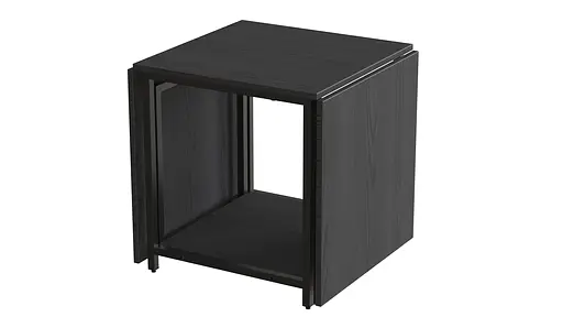 Стіл журнальний трансформер Куб Комбо Ferrum-decor 540x532x500 Чорний метал ДСП Сосна Кембра 16 мм (FRD-105152) - фото 3