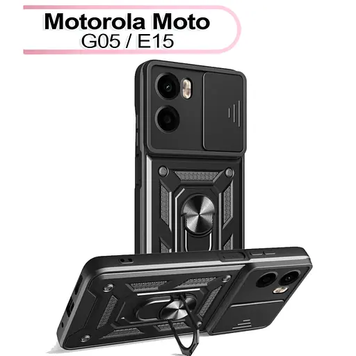 Чохол до мобільного телефона BeCover Military Motorola Moto G05 / E15 Black (713527) - фото 10