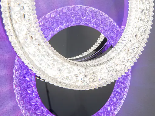 Світильник з кольоровою підсвіткою, 22W, хром - фото 4