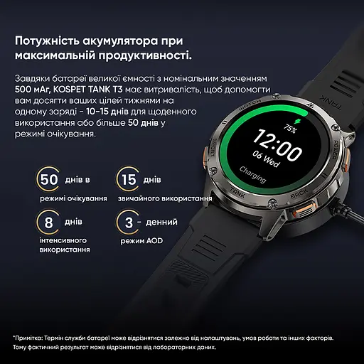 Наручные часы мужские TANK T3 Silver Kospet acs0029759 - фото 10