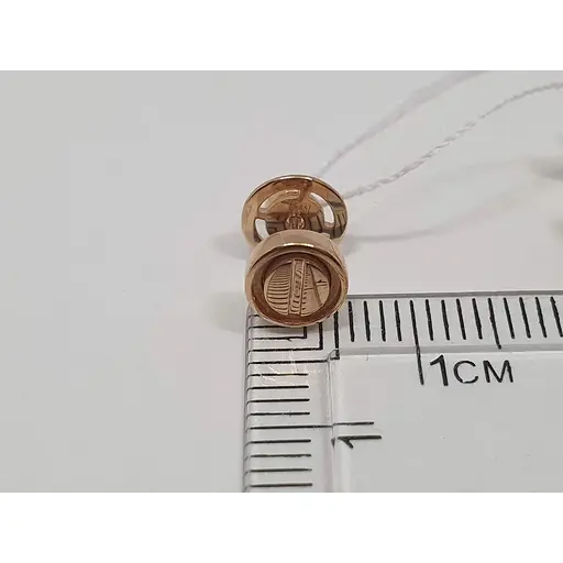 Золоті сережки-пуссети Харківська ювелірна фабрика. 700587-СП - фото 4